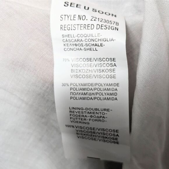 NWT SEE YOU SOON Boho Midi Dress S/M - Picture 7 of 9